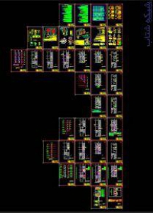 نقشه کشی تهیه نقشه ازبیلت تاسیسات مکانیک برق معماری نقشه های فاز دو 2